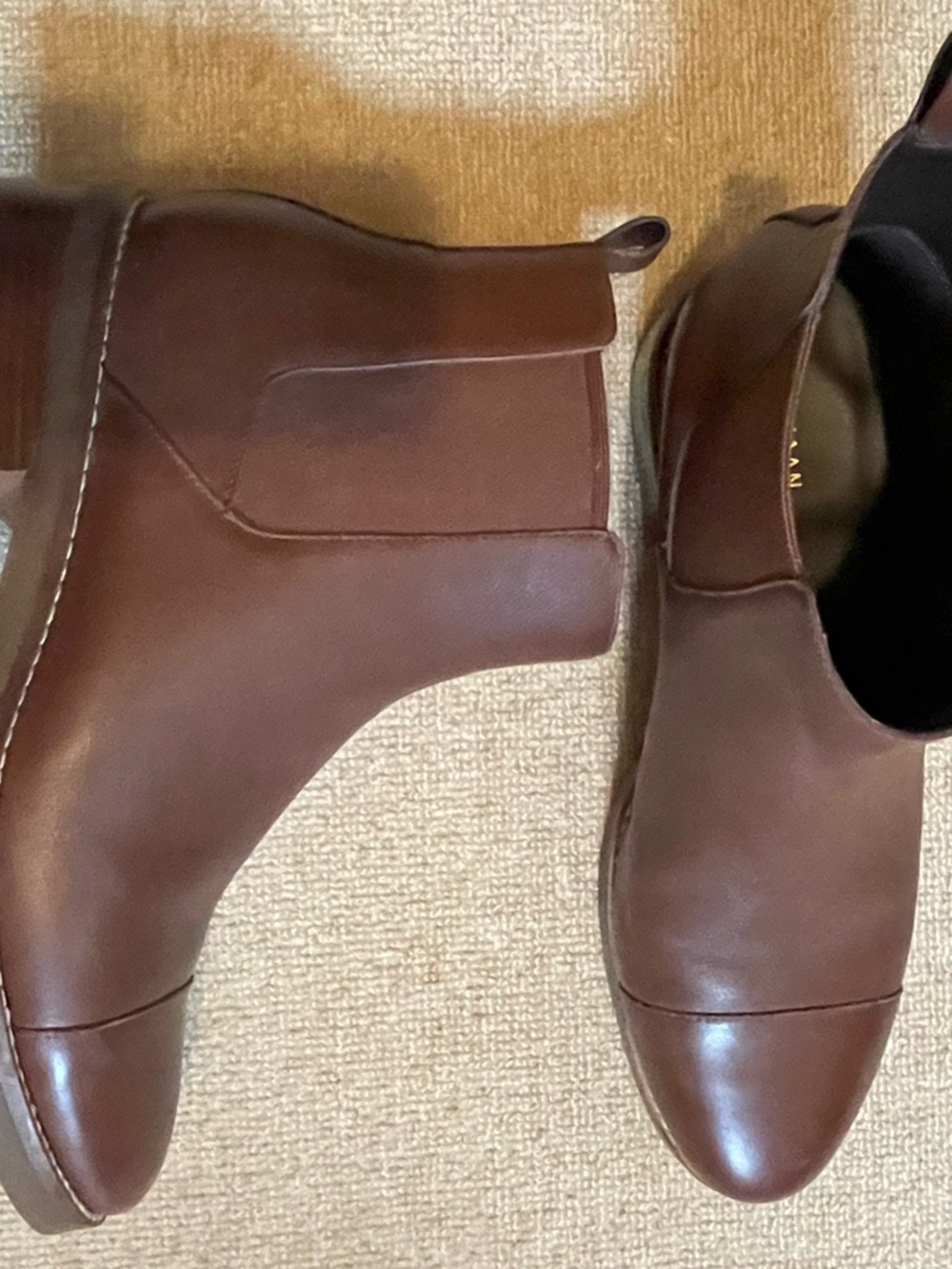 Cole Haan Brown Leather Chelsea Boots